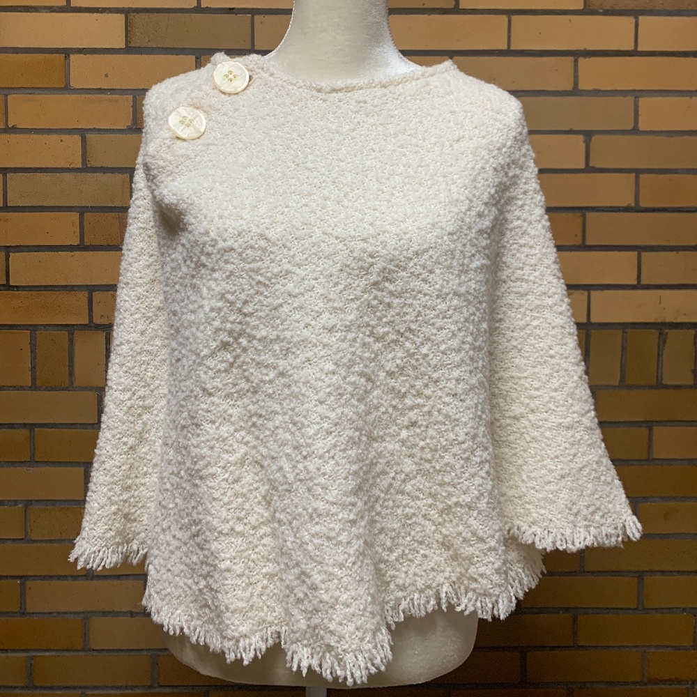 Boyne Valley Weavers Ivory Shawl Made in Ireland